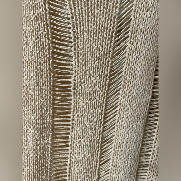 Cyrus Crochet Mesh Knit Vest Tank Bathing Suit Cover - Picture 5 of 15